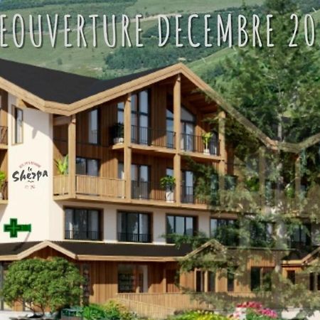 Hotel Le Sherpa Les Deux Alpes Exterior foto